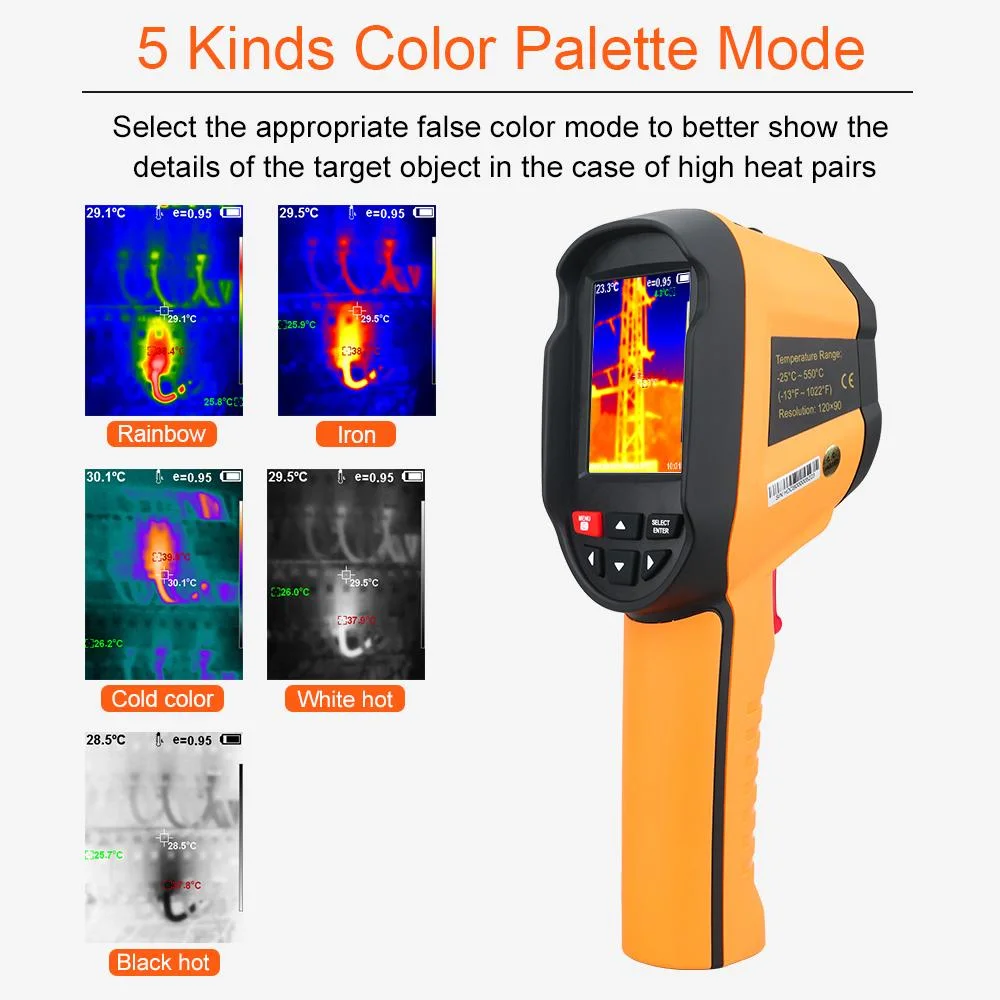 Gvda hohe Auflösung tragbar intelligente Genauigkeit - 20 bis 400c 4G Handheld qualitativ hochwertige Android Auto IR Infrarot-Thermokanner Imaging Camera Imager