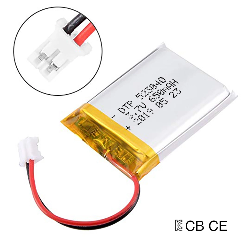 La alta calidad 3.7V 600mAh Batería Li-Po Celular 523040