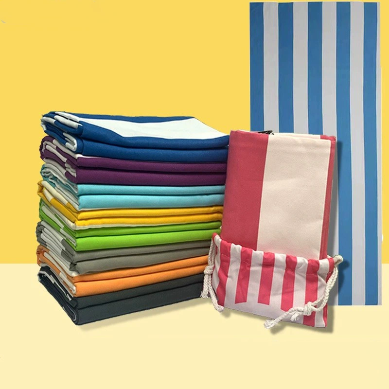 Quick Dry Oversized Stripe Wholesale/Supplier Sand Free Turkish Towels Custom Beach Towels