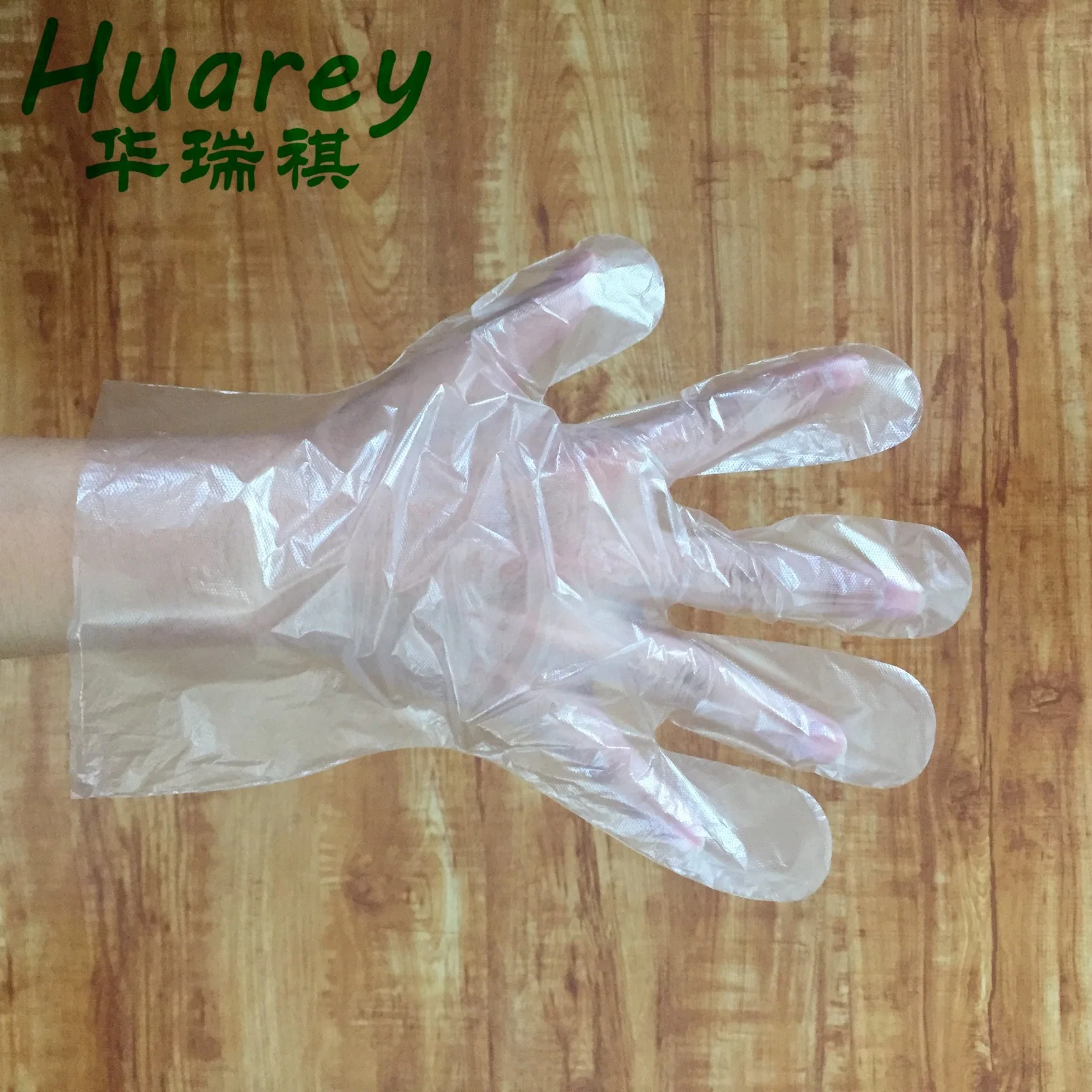 HDPE/LDPE/Clear/Surgical/Medical/Examination Disposable PE Glove for Food Processing Industry Service