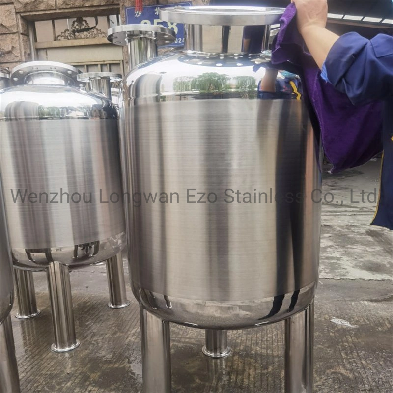 Sanitary Grade 304/316L Stainless Steel Auto Single Agitator Vacuum Salad Dressing Emulsifying Tank