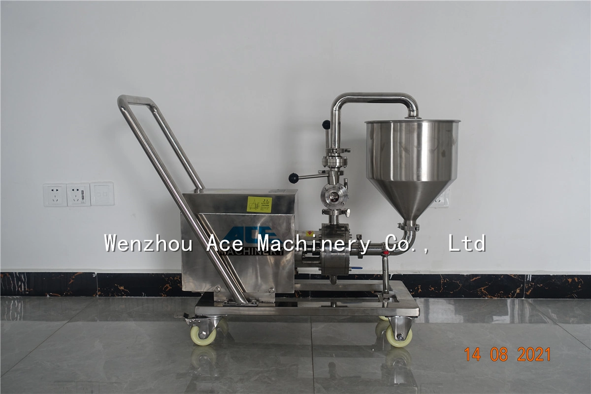 Factory Price Chocolate Cake Batter Tomato Paste Stainless Steel Pharmacy Industry High Shear Emulsifier Pump