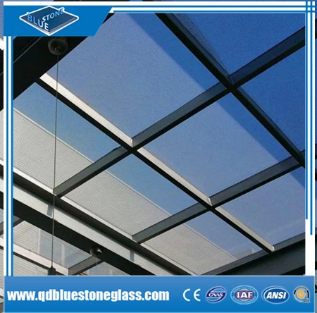 China Wholesale/Supplier Flat 6.38mm-12.76mm Laminated Tempered Glass for Canopy/Building