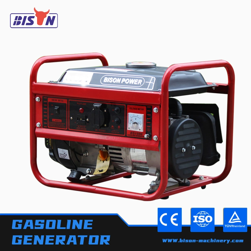 Bison 4 Stroke China Gas Generator 1kw 1.2 Kw Electric Generator Portable 1000 W Gasoline Generator Price