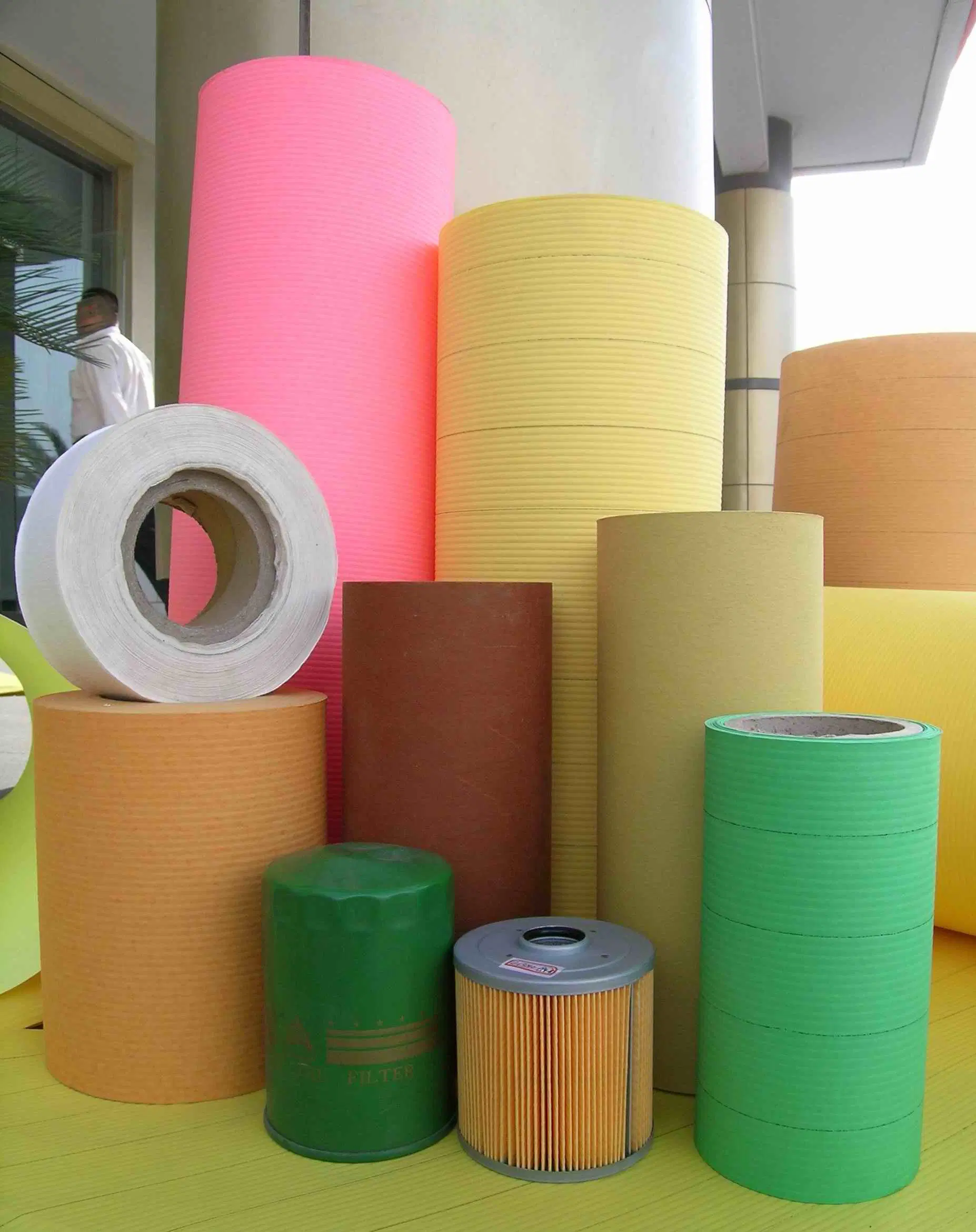 Superior Material Customized Air Filter Paper of Acrylic-Saturated for Filter /Cartridge