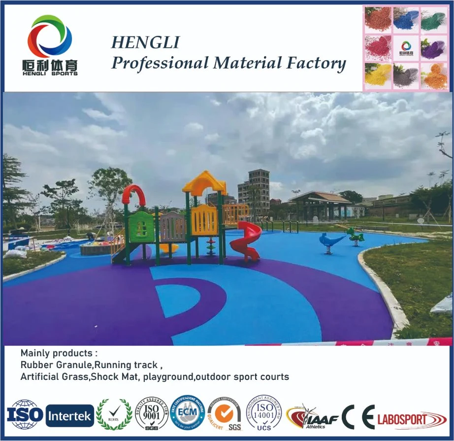 Good Quality Outdoor Playground Flooring EPDM Rubber Granules with Durable