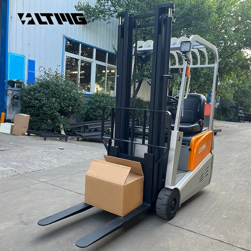 2024 Ltmg batería alimentado Forklift 1,5 Ton 1,8 Ton 2 Camión de alcance de la carretilla elevadora eléctrica ton 3 Ton con neumáticos sólidos