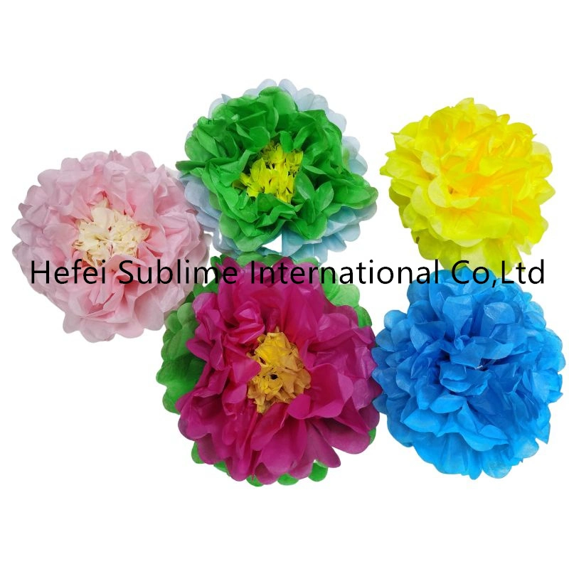 Wedding Birthday Party Shopping Mall Decorative Paper Flower Ball Handmade Flower