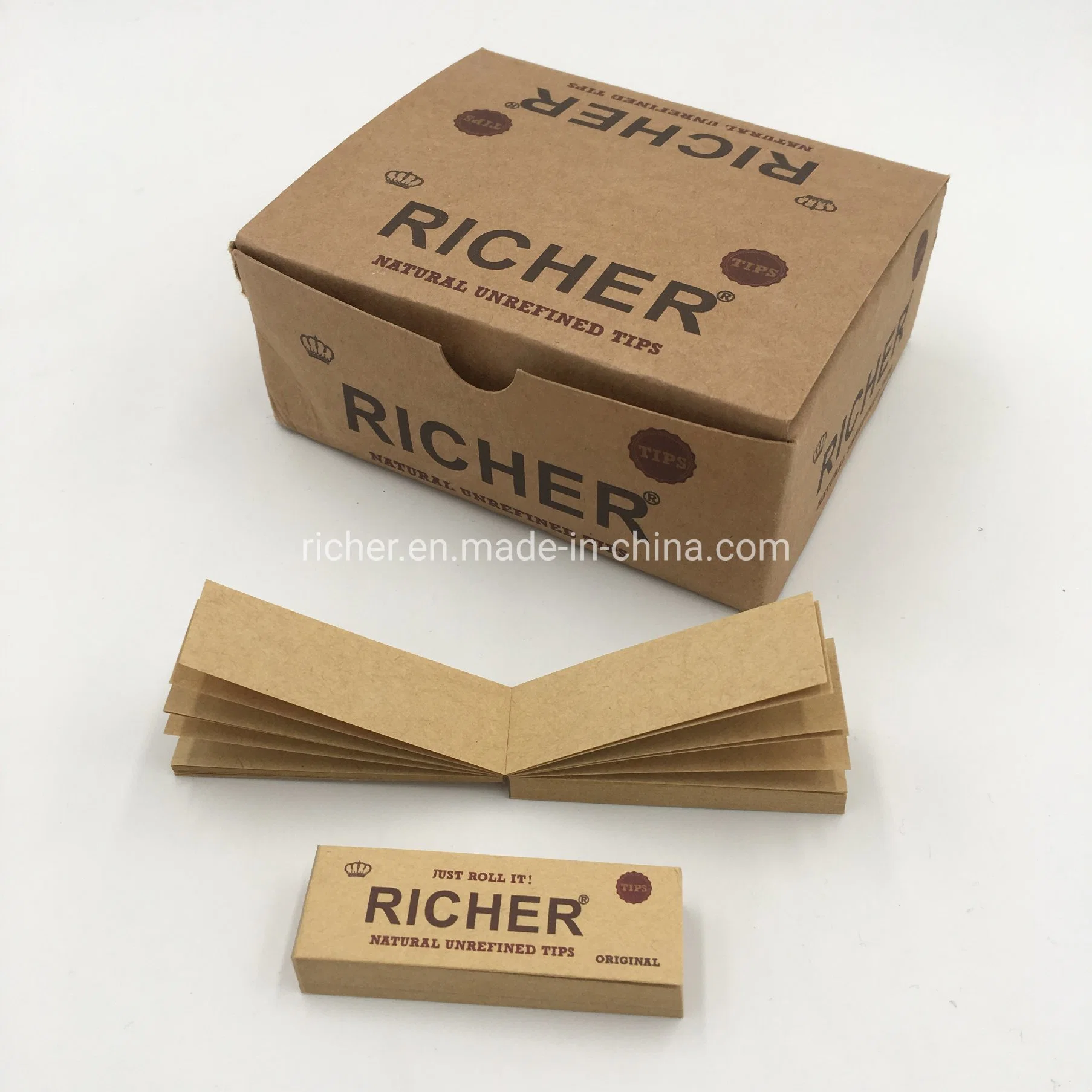 Richer Cigarettes Rolling Papers Filters Tips Smoking Accessories