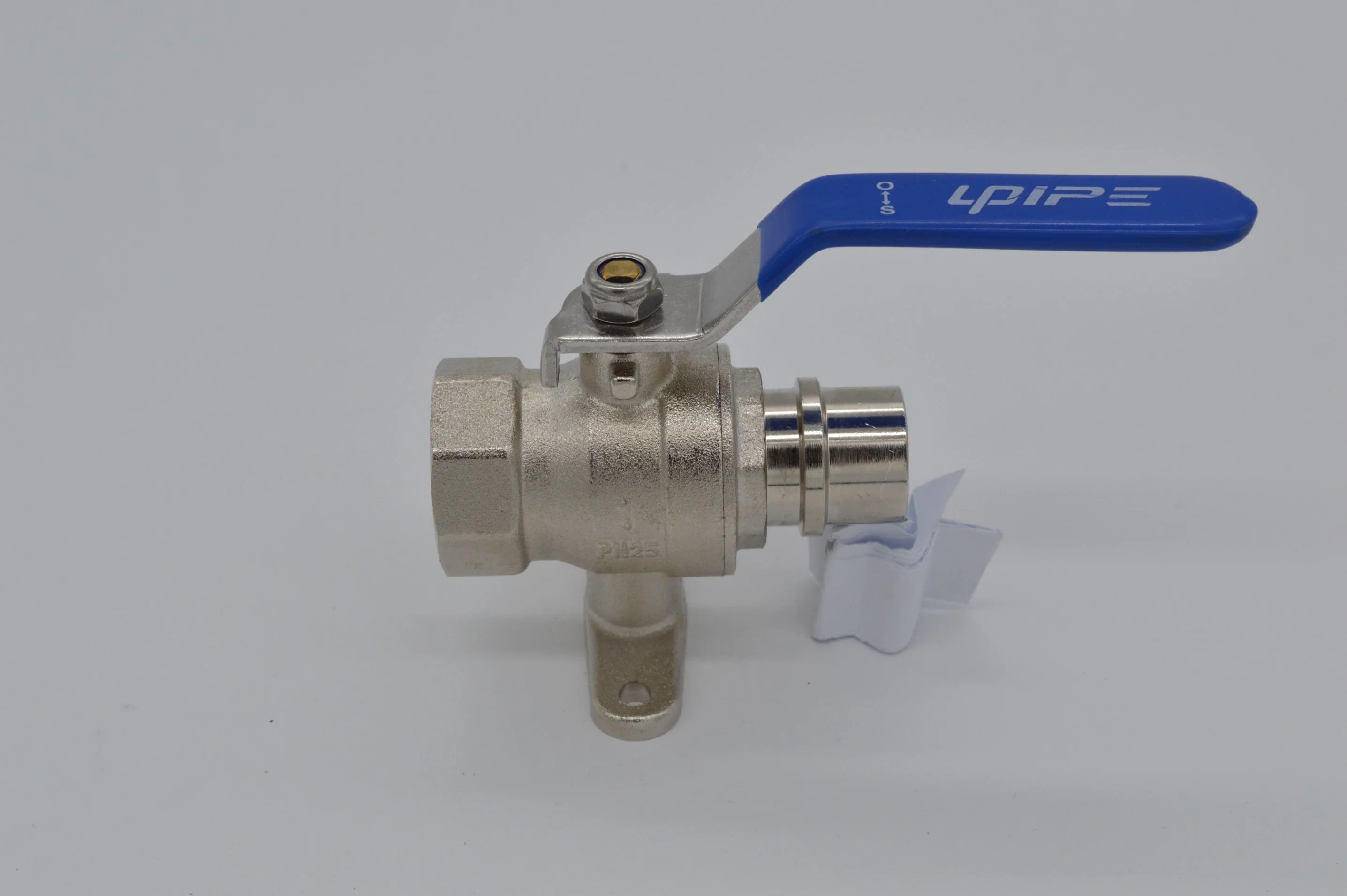 Metal Pipeline Hardware Supplier Single Plug Internal Thread Ball Valve