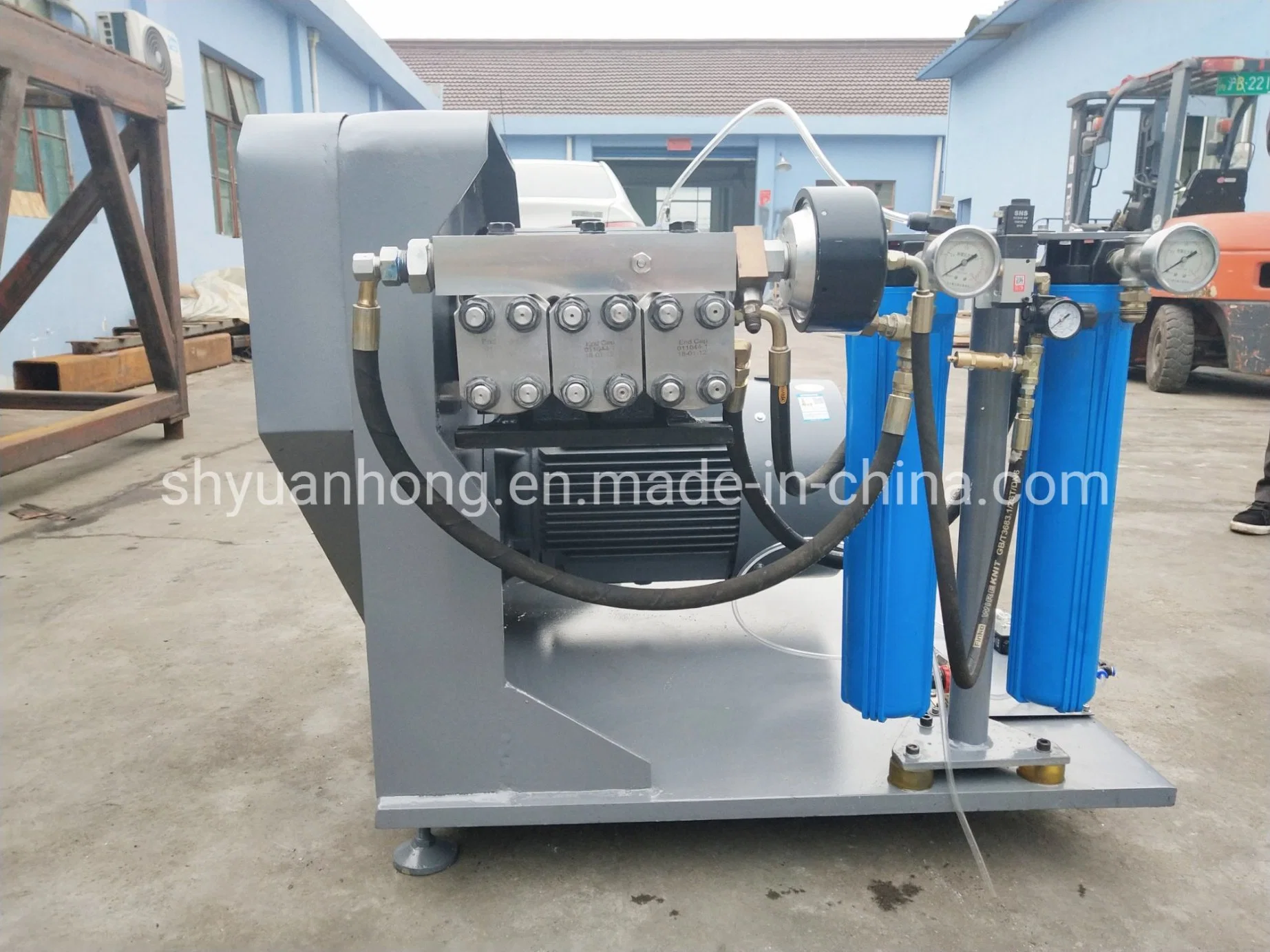 CNC Water Jet Gantry Machine with Direct Drive Pump; Stone Glass Marble Cutting Machine