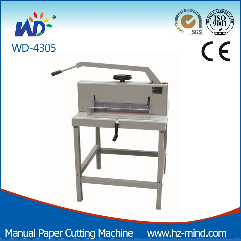 Professional Manufacturer A3 Size (WD-4305) Manual Thick Paper Cutter