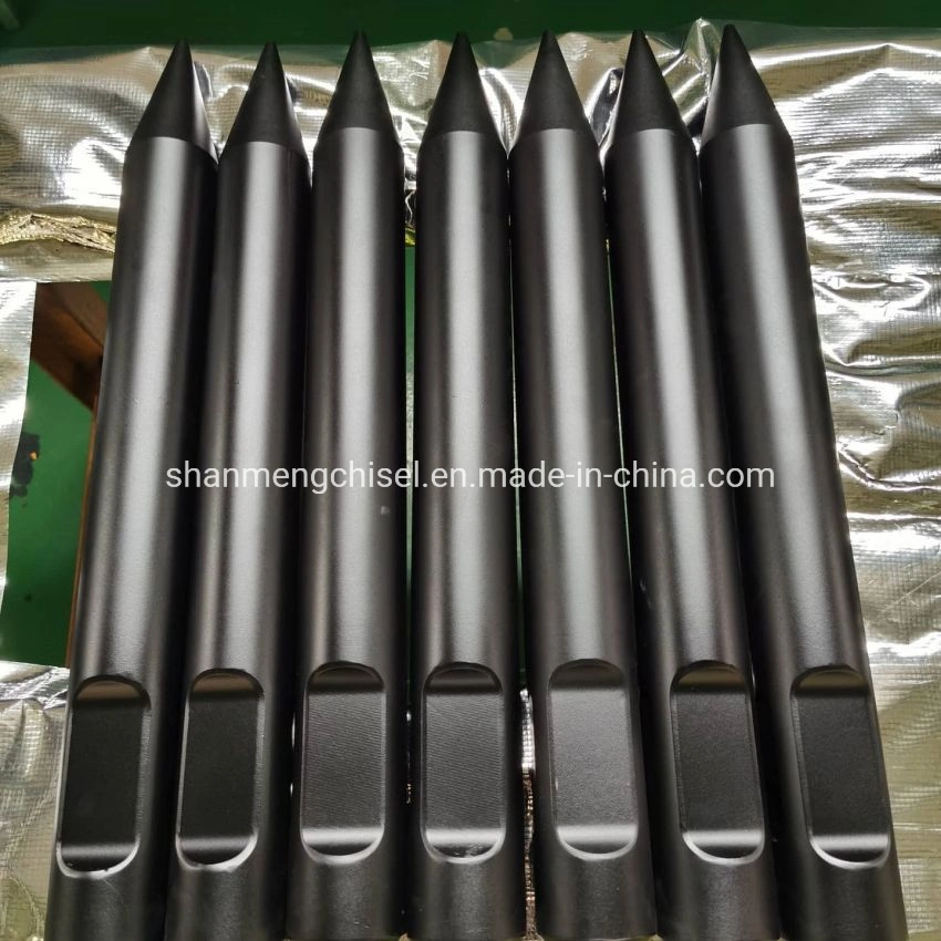 Different Types of Hammers Hydraulic Rock Breaker Tools Chisel Demolition Tool Moil Tool