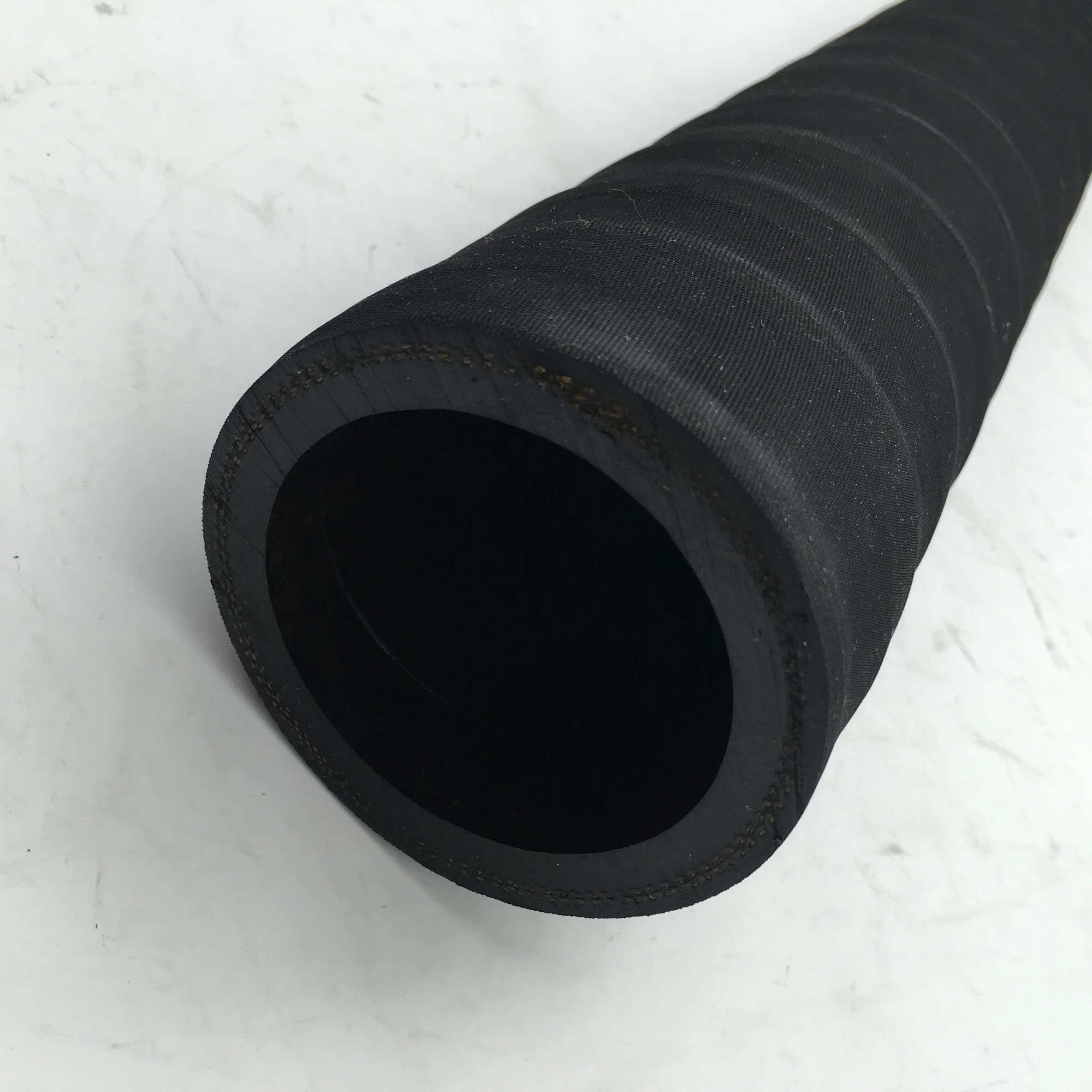 5 polegadas de alta pressão preto flexível de água de borracha do tubo de sucção