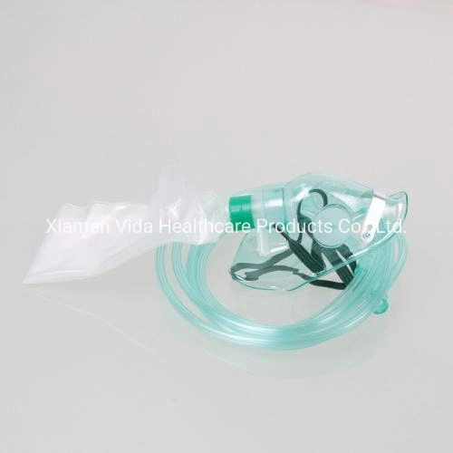 Oxygen Therapy Non-Rebreathing Mask with Reservoir Bag