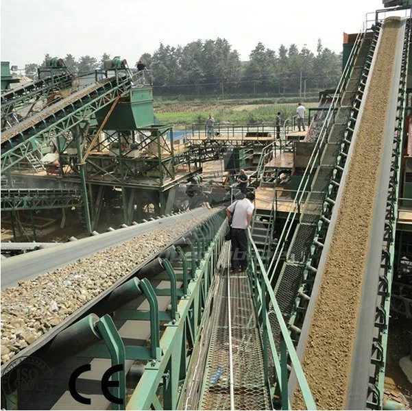 Fire Resistant Mining Industry Application Belt Conveyor System