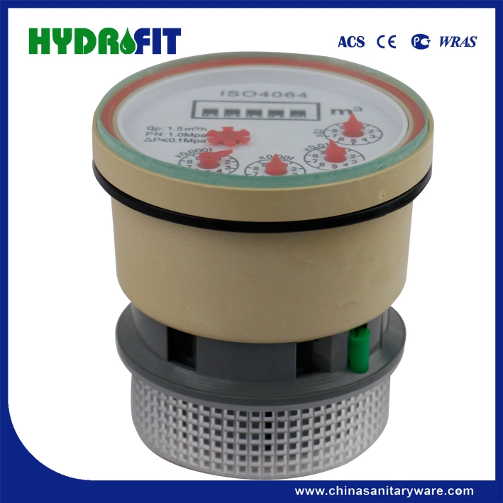 Multi Functional Dial Type 15mm-50mmmechanism of Hot Water Meter Jet Dry (FWM-P-01)