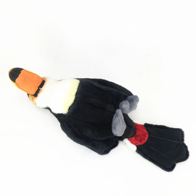 Custom 25cm Big Mouth Bird Soft Toy Stuffed Animal Lovely Plush Toucan