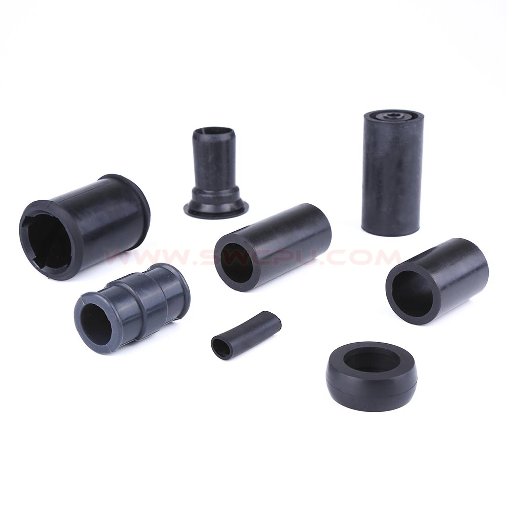 Molded Bushing Manufacturers Anti Dust Seal Rubber Bushing / Flanged Mc Nylon Bushing