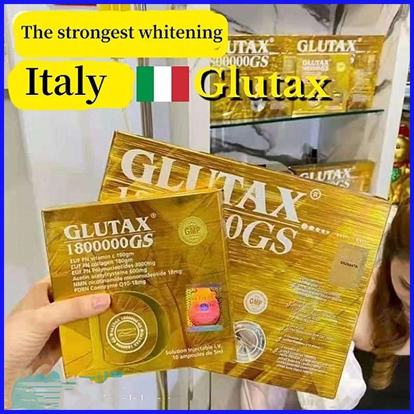 Italy Glutax 70000GM 750000 Nc24 Glutax 800000GS Glutax 180000gr Glutax 2000GS Gluthione Fro Snow White Skin Whitening Injection Glutathione Injection