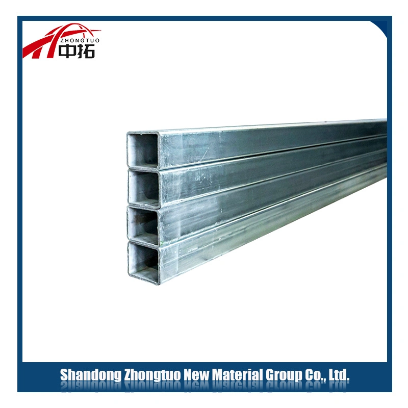 High quality/High cost performance A36 Hot Dipped Galvanized Steel Square Pipe 6mm