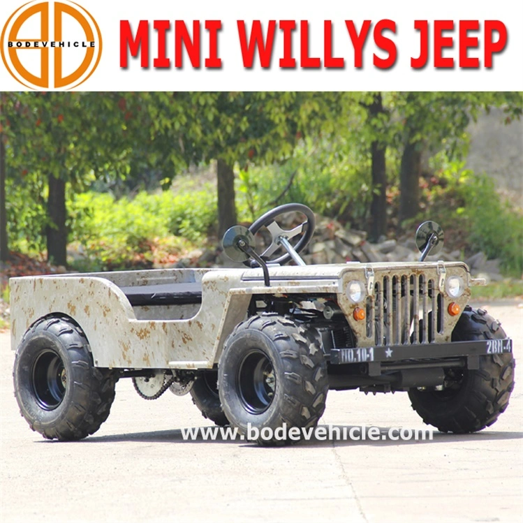 Bode Quanlity assuré New Kids 110cc Willys Jeep Mini pour la vente