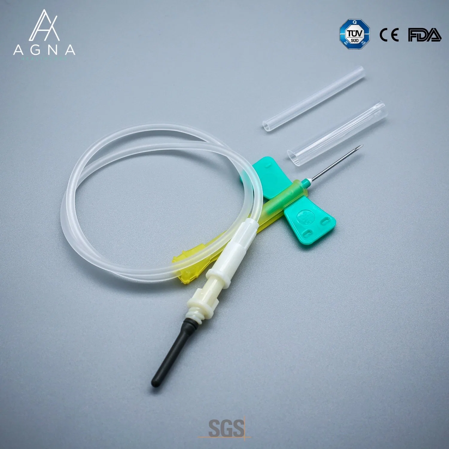 Medical Safety 21g Butterfly Needle for Blood Collection All Sizes Wholesale/Supplier Top Price in The Market CE/FDA/ISO Manufacturer in China