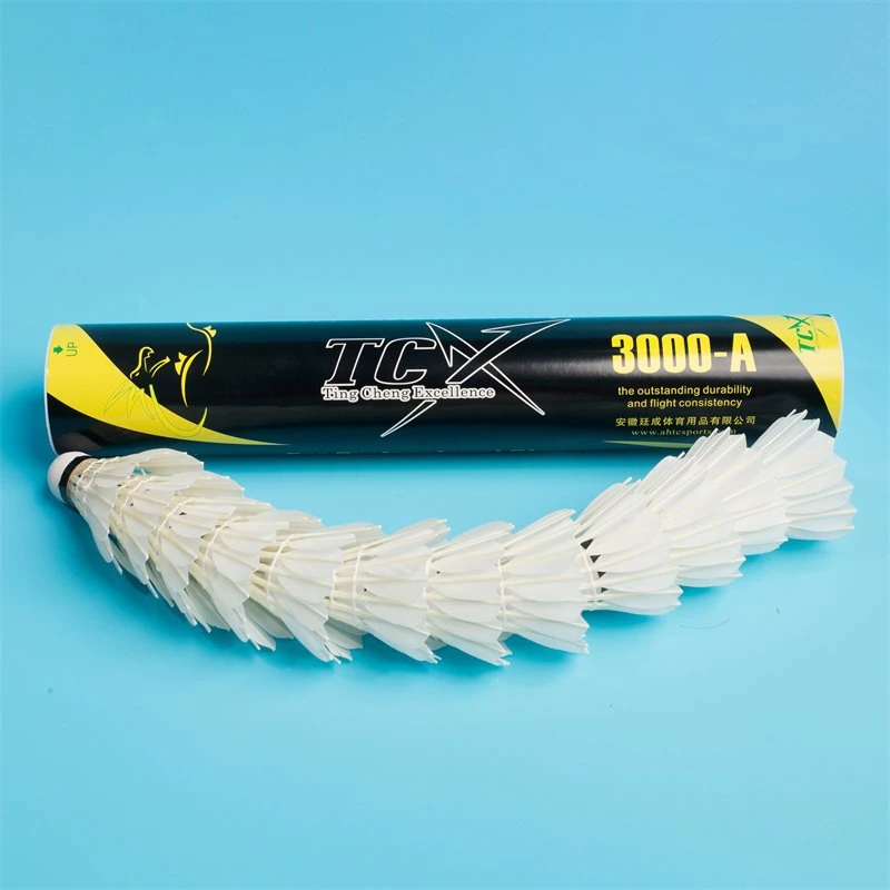 Top Quality Duck Feather Shuttlecock Class a Badminton for Professional Tournament