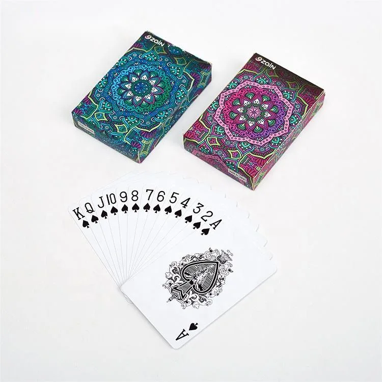 Professional Customization Zain 100% PVC Plastic Play Card for Advertisement