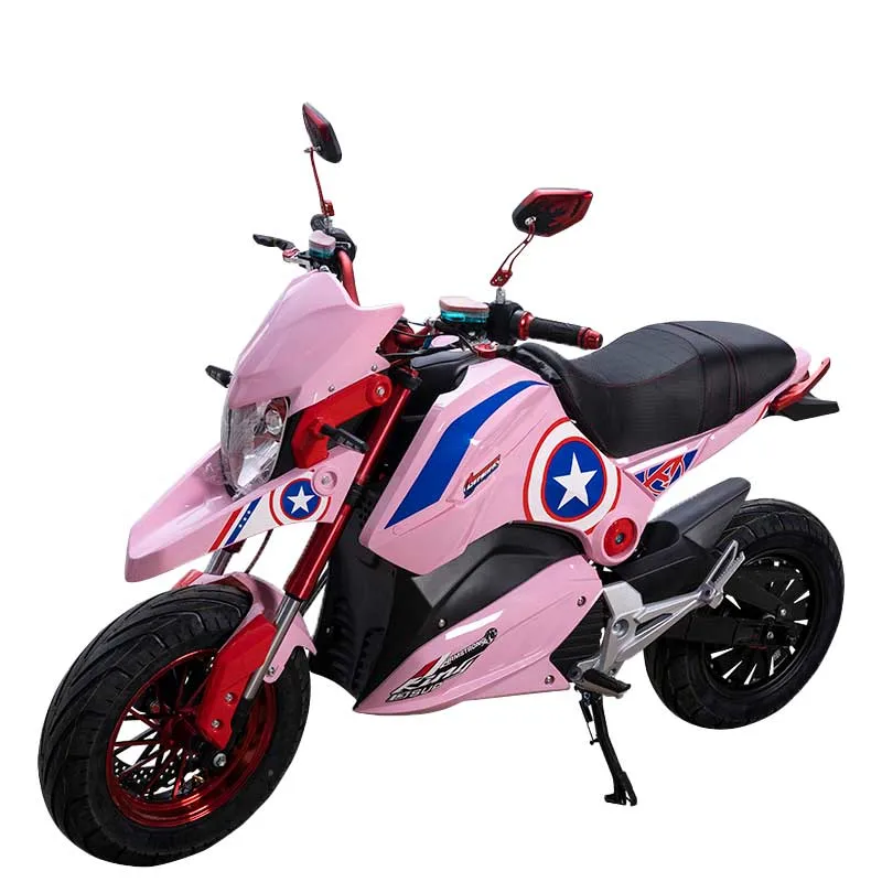 Adults Driving Lithium Battery Racing Sports Bike Electric Motorcycle