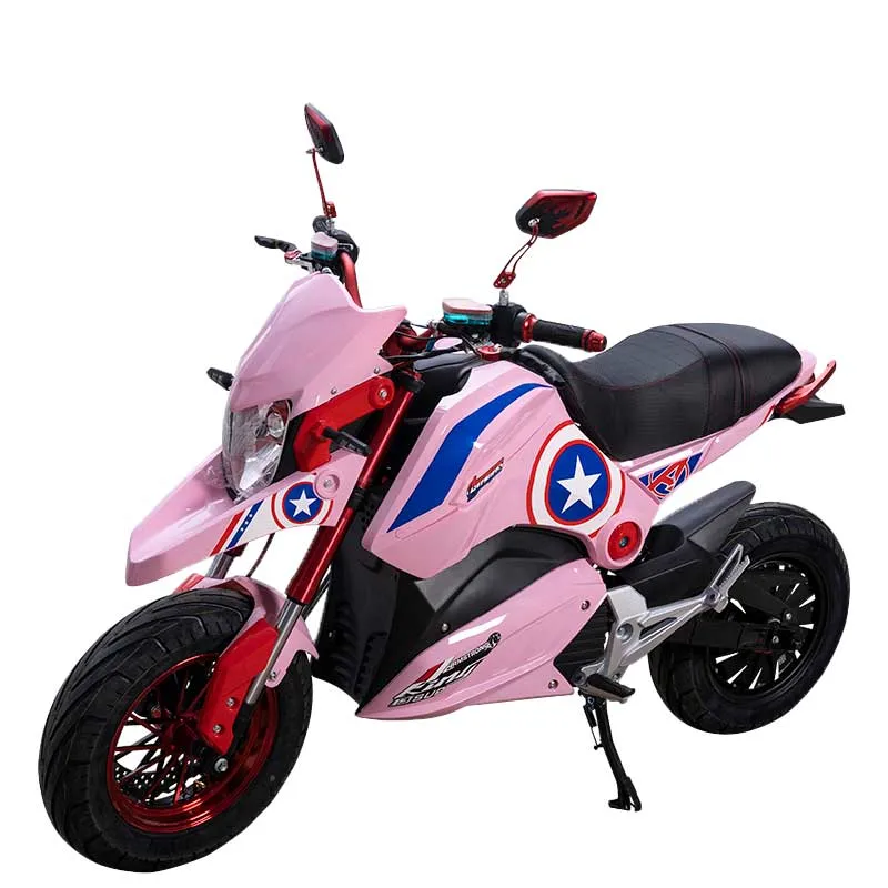 البالغون الذين يقودون Lithium Battery Racing Sports Bike Electric Motorcycle