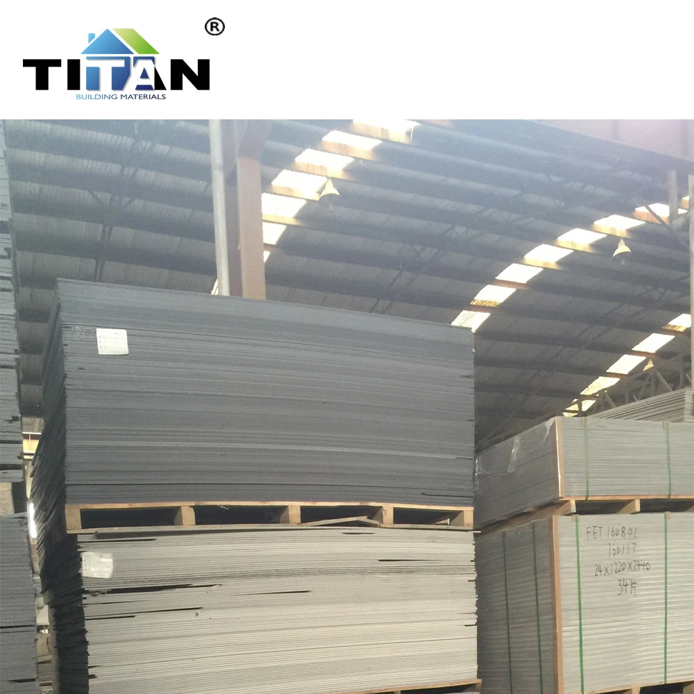 Titan Wall Panel Grey Color Fibre Cement Board Guangzhou 12mm