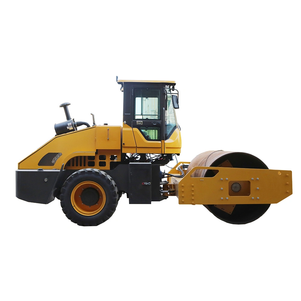 Small and Medium-Sized Vibratory Roller 6t Rear Rubber Wheel Compactor Front Steel Wheel Hydraulic Roller