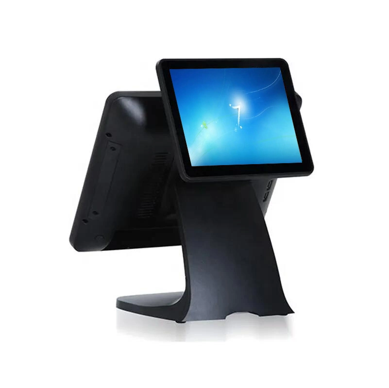 12 Inch Customer Display Dual 15 Inch Touch Screen POS Terminal