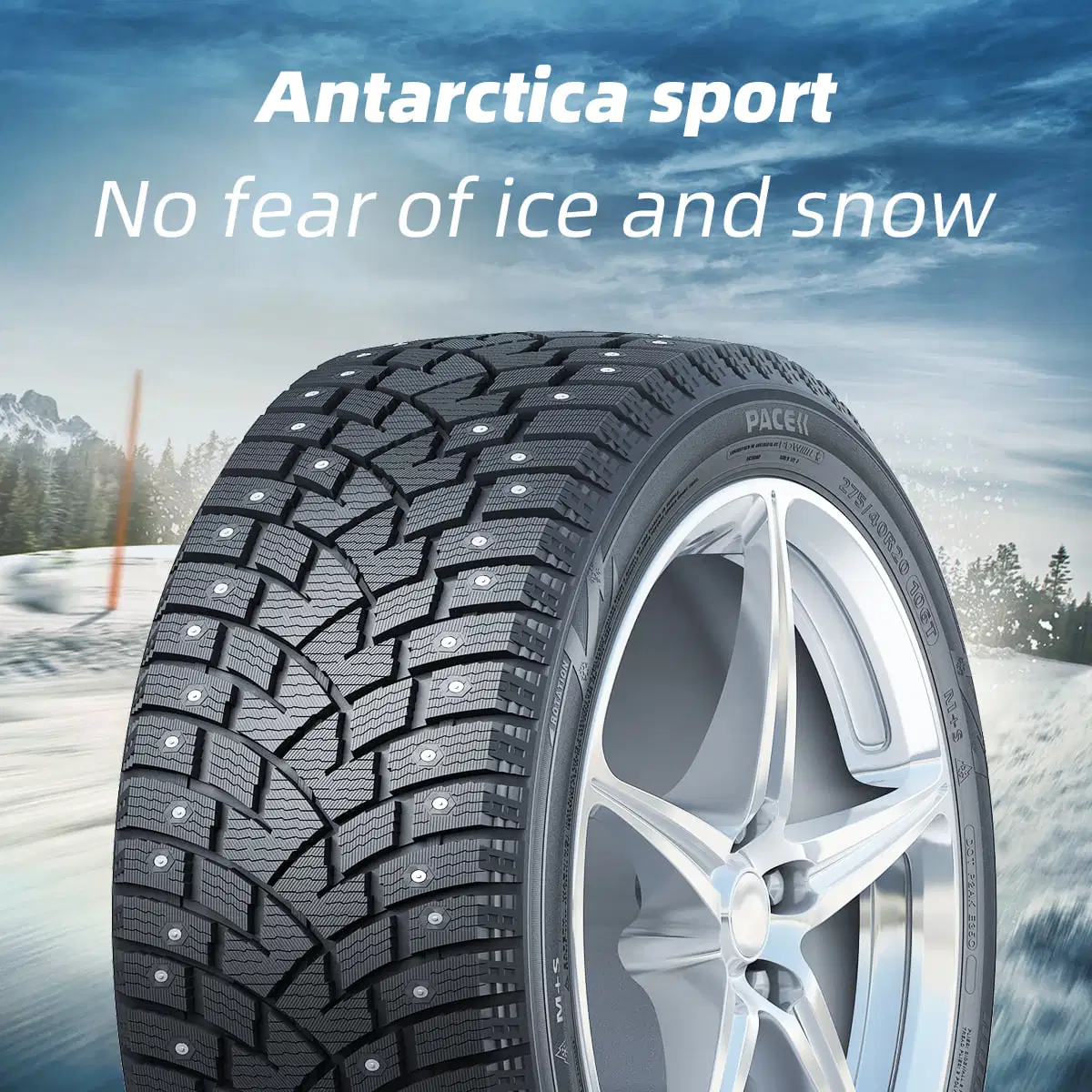 Zeta Pace Studdable Winter Tyre 215/65r16 215/60r17 for Snow and Ice Road to Canda and Russia Passenger Car Tires SUV Van with Stud, Studded Tyres for Sale