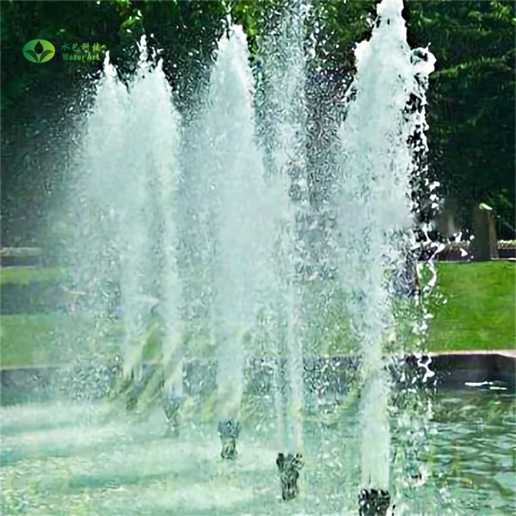 Tipo de rociadores de gama alta de la boquilla Chorro múltiple, el agua fuente de jardín al aire libre