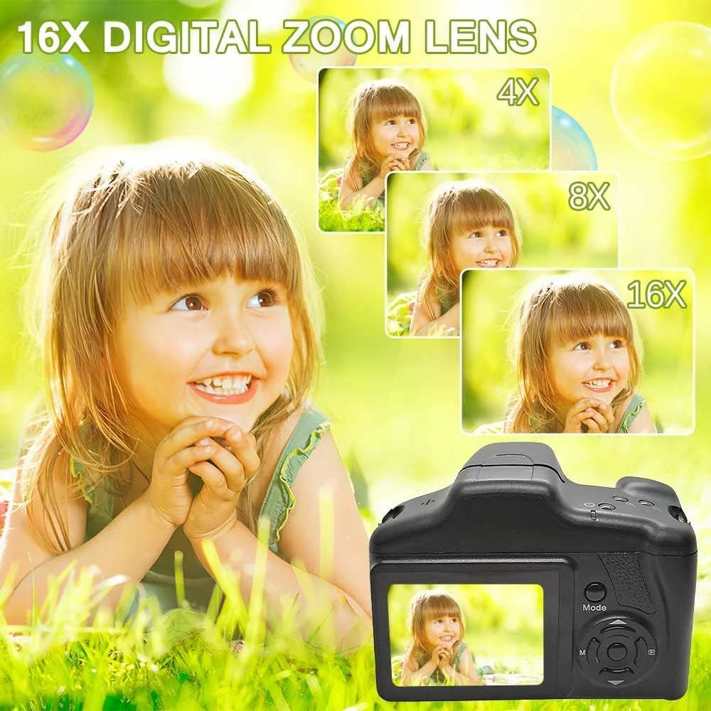 Цифровая камера оптом 16X видеокамера для детей взрослых начинающих