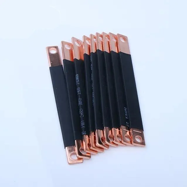 PE Heat-Shrink Tubes PVC Dipping Copper Busbar of New Energy Power Electrical