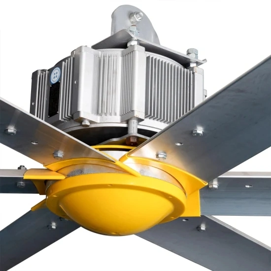 Hvls Large Industrial Ceiling Fans with DC-Driven Large Torque Permanent Magnet Motor