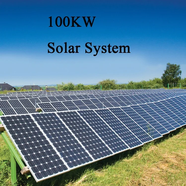 Seien Sie einfach zu montieren 100kw off Grid Solar Power System, Solar Thermal System für Warmwasserbereitung, V Guard Solar System Preis