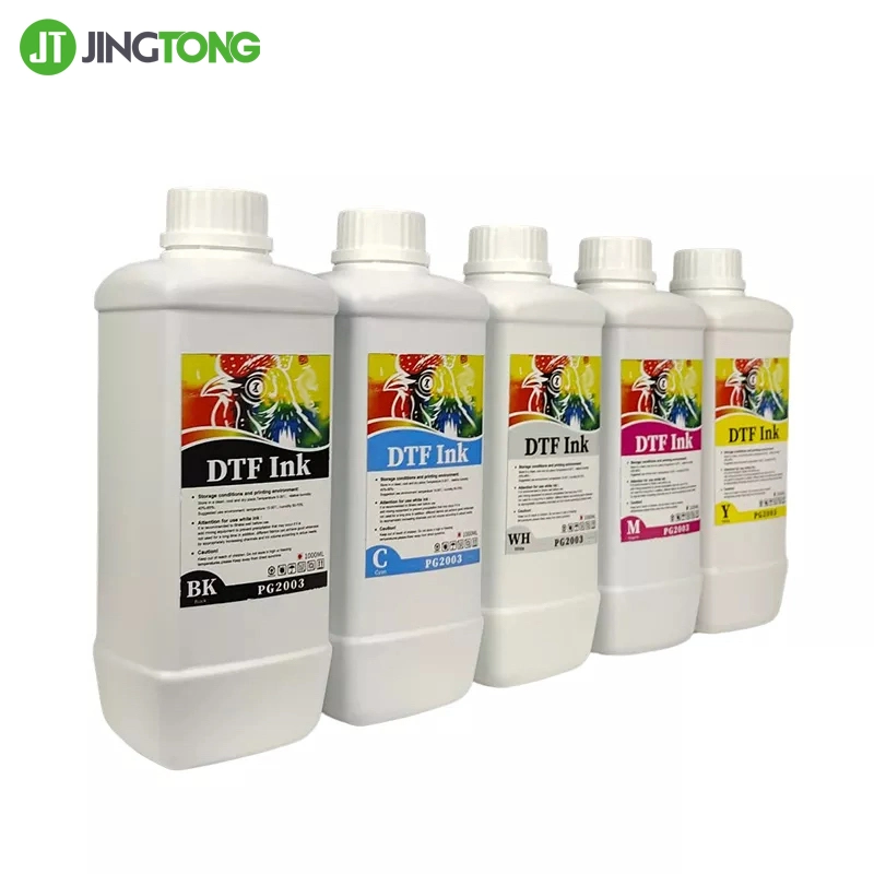 T-Shirt Textile Printing Ink Dtf Ink Combo Pack Compatible for Dtf Printers