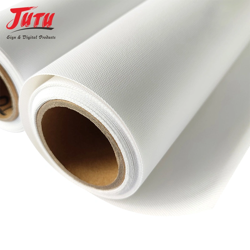 Jutu Ink Polyester Eco-Solvent Printing Semi-Glossy Polyester Canvas