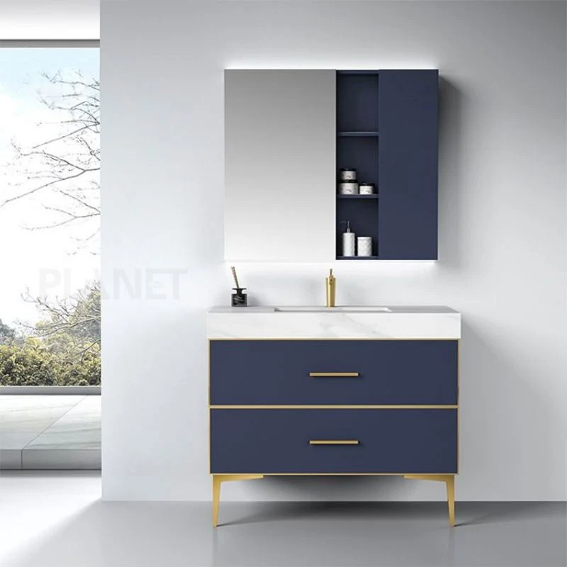 Bathroom Vanity with Sink Modern Design Wash Basin Vanity Cabinet Bathroom Furniture