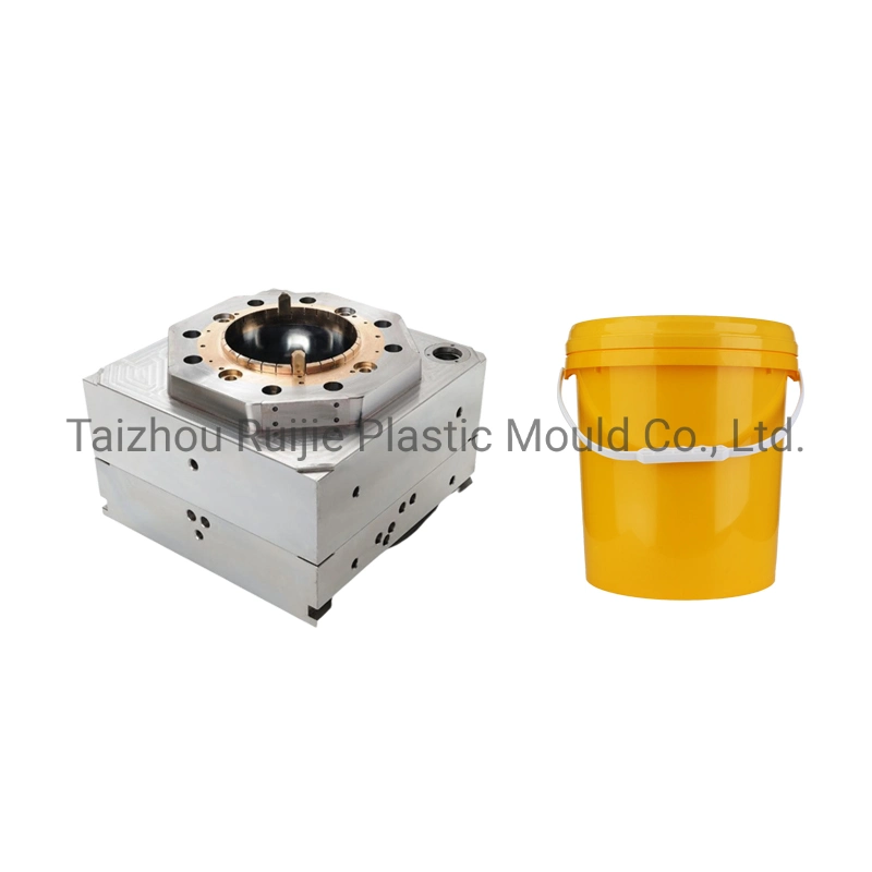 Custom Plastic Bucket Handle and Lid Injection Mould