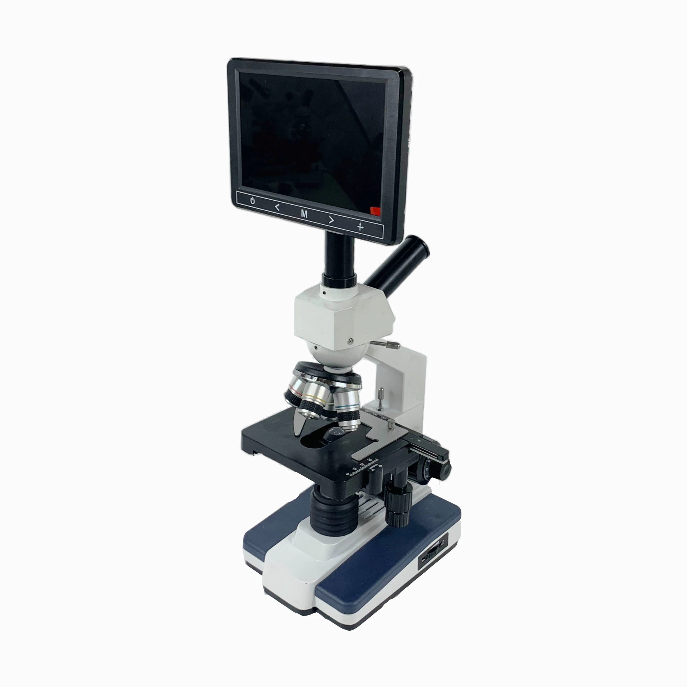 Équipement de laboratoire Microscope de haute qualité à écran 7 pouces Xsp-200V