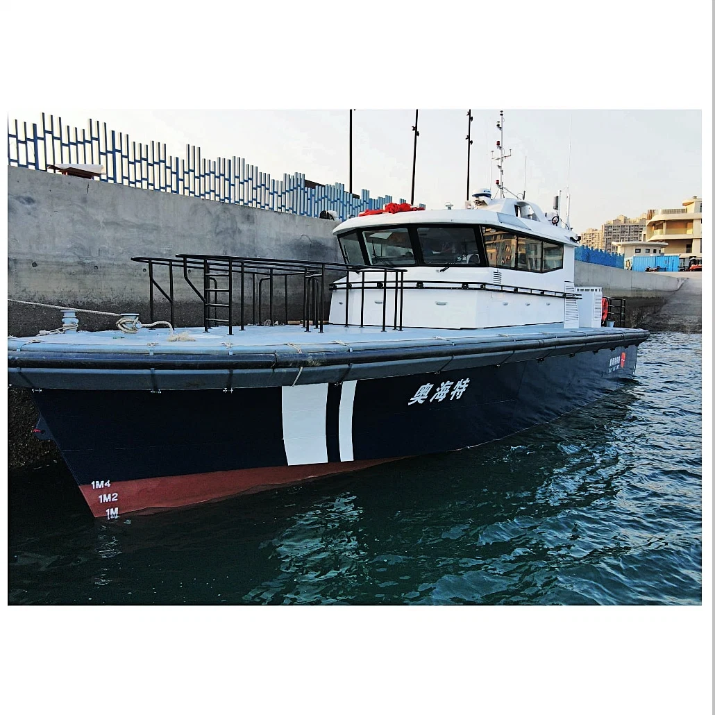 HDPE Work Boats Working on a Fishing Boat Work Boat Fishing Yacht 65 Feet Big Yacht 63 Feet 62FT Yacht