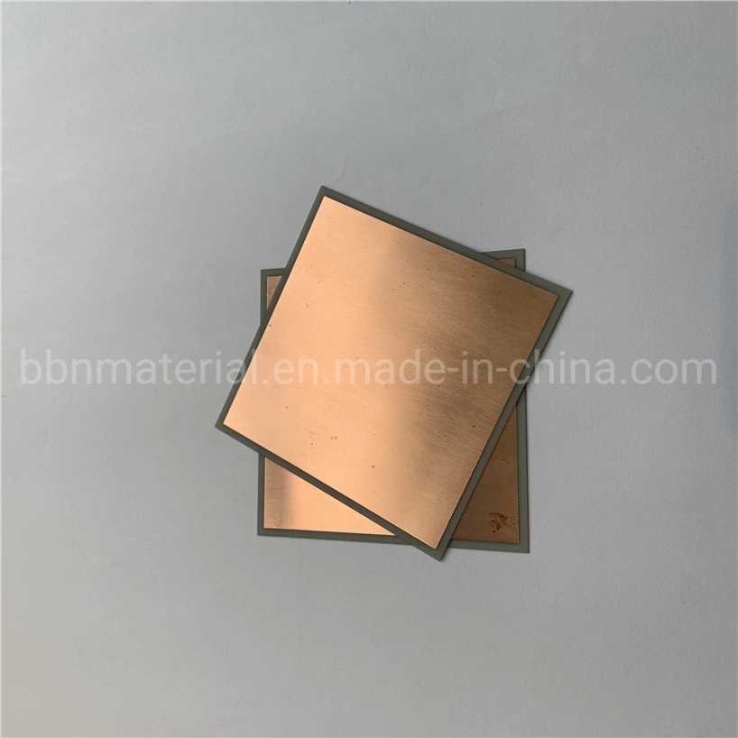 Metallized Cu Coating Alumina Nitride Ceramic Plate Aln Direct Bond Copper Substrate for Industry Use