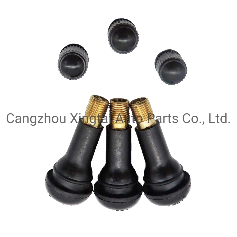 Car Accessories Snap in Tubeless T412 Tire/Tyre Rubber Valve