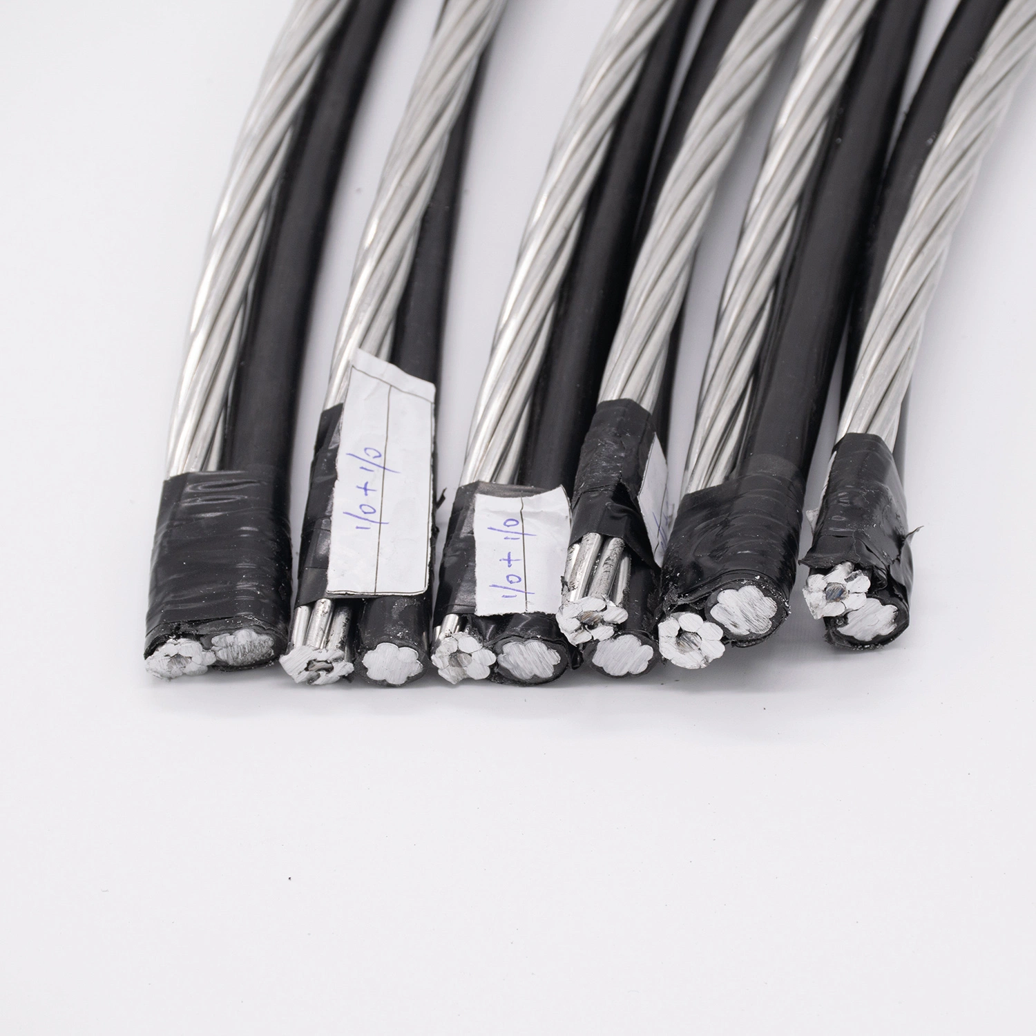 Aluminium Quadruplex Duplex Triplex Service Drop Elektrokabel PVC XLPE Isolierte elektrische ABC-Kabel, Aluminium-Überkopfkabel