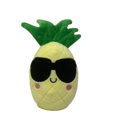 Hot Selling Fruits Yellow Plush Toys for Kids Gift Recording & Repeating Cute Pineapple